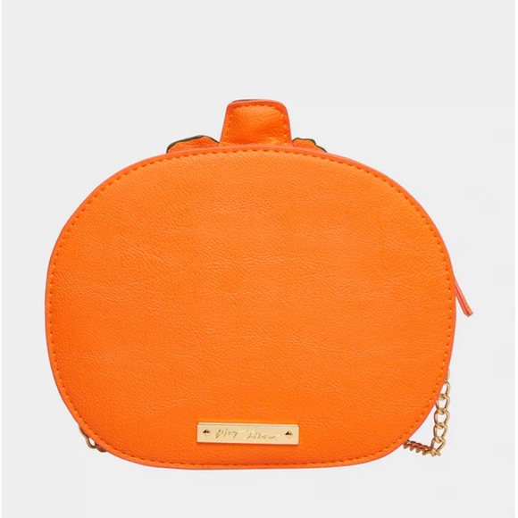 New Betsey Johnson KITSCH BETSEYLANTERN CROSSBODY ORANGE - Picture 4 of 10